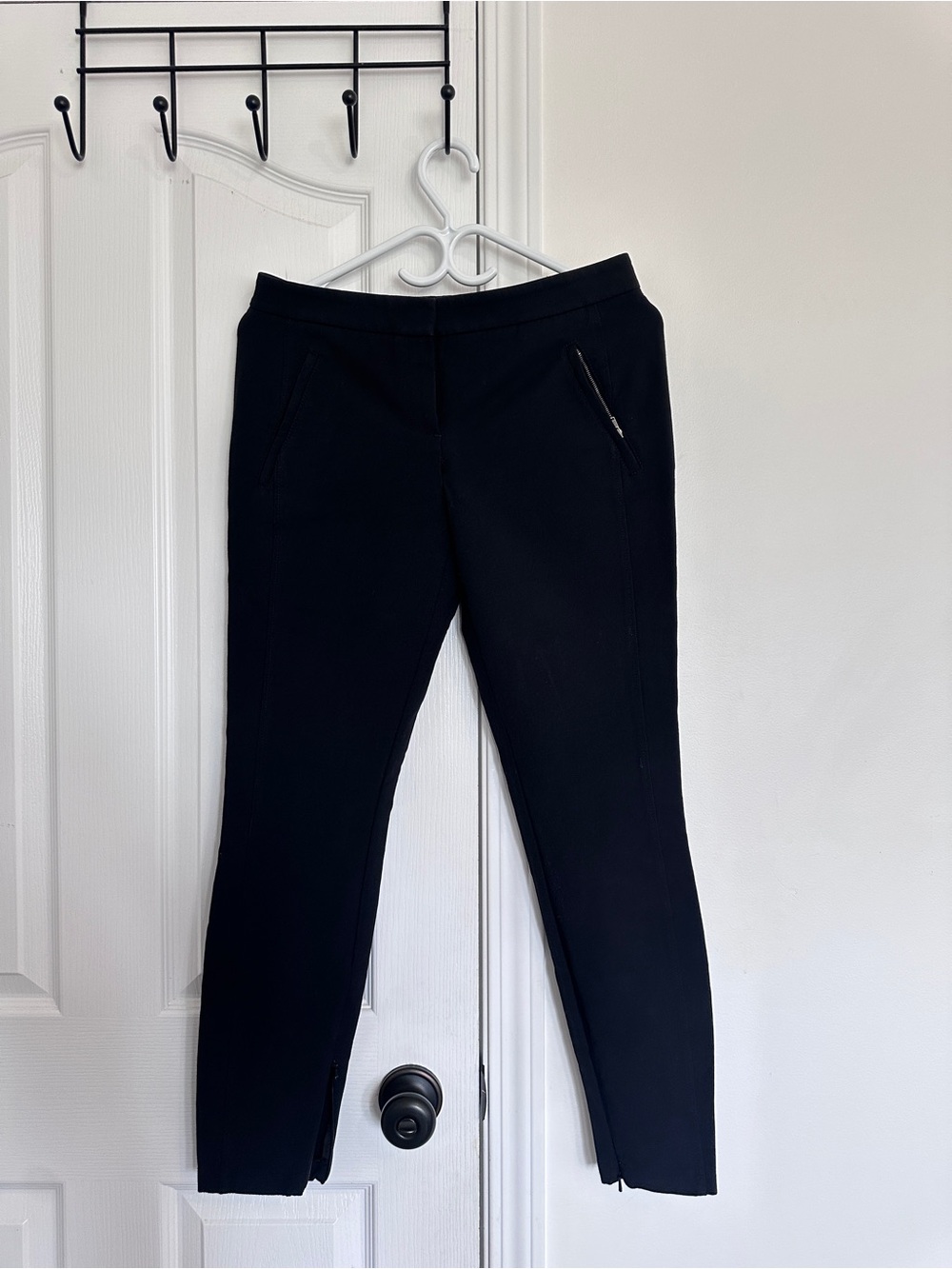 Theory Womens Black Career Dress Trousers